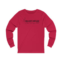 Load image into Gallery viewer, &quot;Hope During Mold&quot; Unisex Long Sleeve Tee (Red &amp; White)
