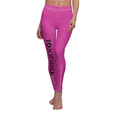 Load image into Gallery viewer, PINK &quot;Toxic Mold Sucks&quot; Women&#39;s CASUAL Leggings
