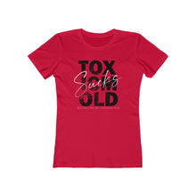 Load image into Gallery viewer, &quot;Toxic Mold Sucks&quot; Women&#39;s Short Sleeve Tee (Multiple Colors)

