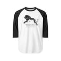 Two-Tone Distressed Logo Sleeve