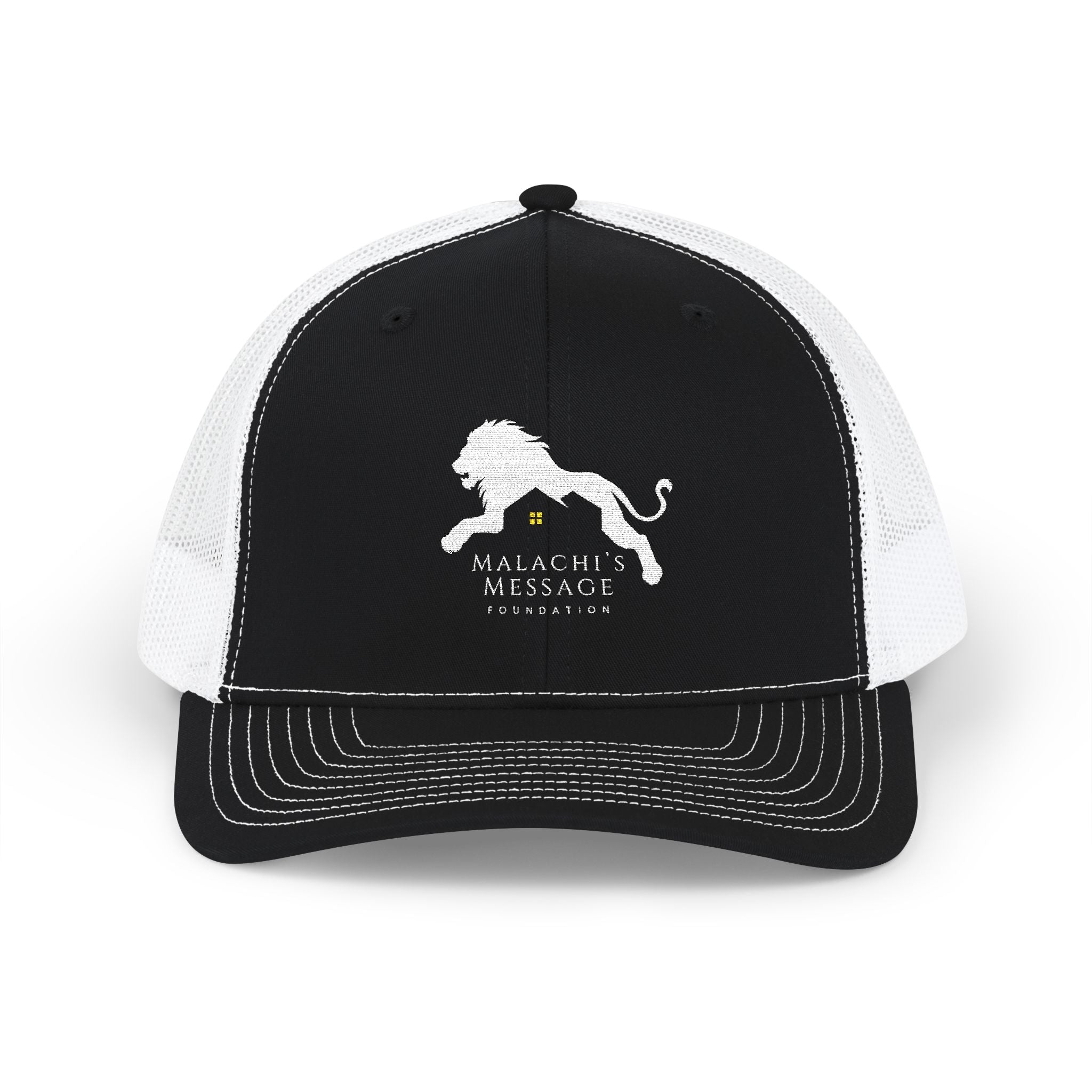 Lion Logo - Embroidered Richardson Snapback Hat