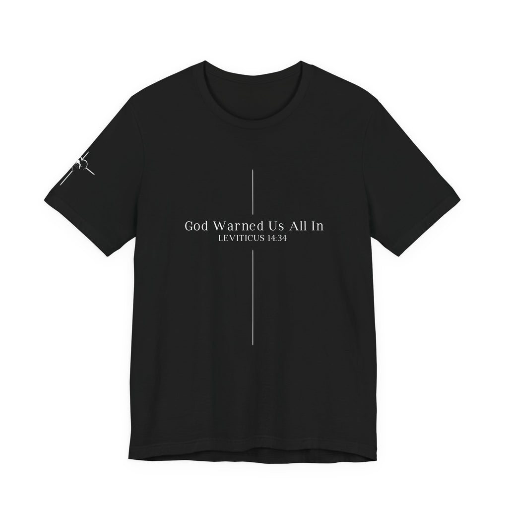 God Warned Us — Leviticus Scripture Tee